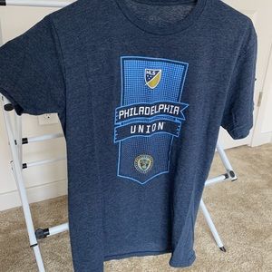 Navy Philadelphia Union unisex tshirt